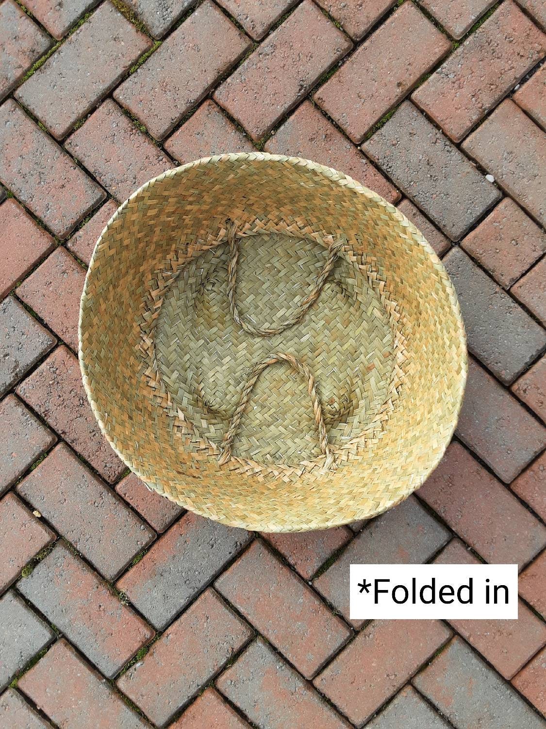 Super Large Size Woven Tropical Basket 35cm 45cm