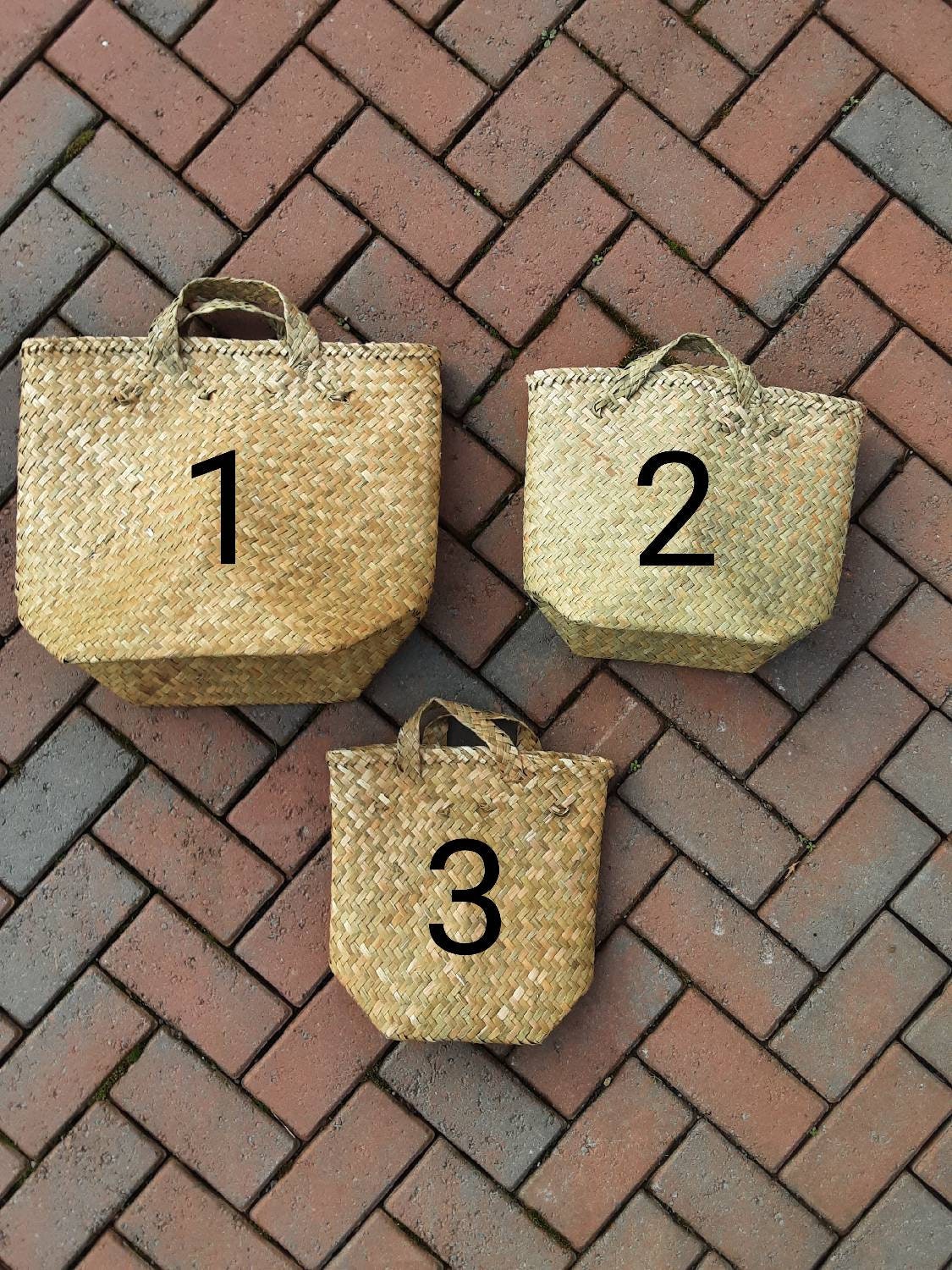 Woven Shopping bags 20cm 25cm 30cm